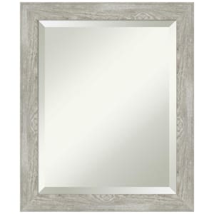 Dove Greywash Narrow 19.5 in. H x 23.5 in. W Framed Wall Mirror