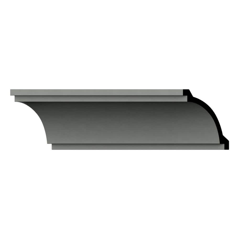 Graham 6" x 94.5" Unfinished Polyurethane Crown Moulding