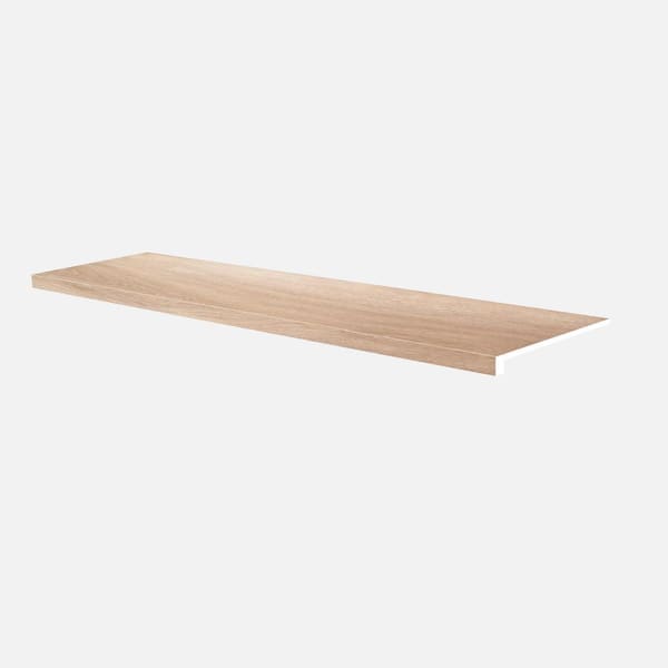 A&A Surfaces Pebblebrook 5/4 in. T x 12 in. W x 47.25 in. L Luxury Vinyl Stair Tread Molding (2-pieces/case)