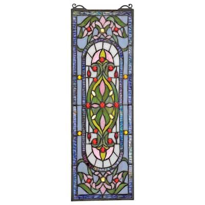 Palais-Royal Tiffany-Style Stain Glass Window Panel