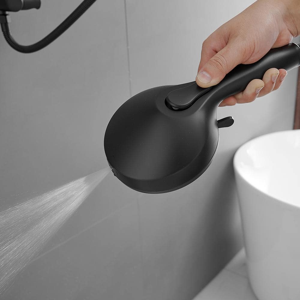 Matte Black Stainless Steel Multi-function Rain Shower Set
