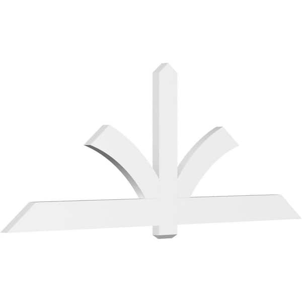 Ekena Millwork Redmond 96 in. W x 36 in. H x 2 in. D Signature Polyurethane Bracket