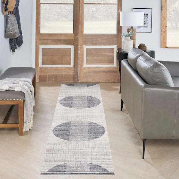 Entanglement Dew/Ivory Custom Rug with Pad