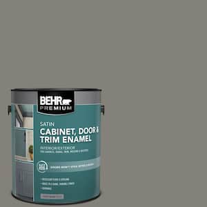 1 gal. #N360-5A Wood Ash Satin Enamel Interior/Exterior Cabinet, Door & Trim Paint