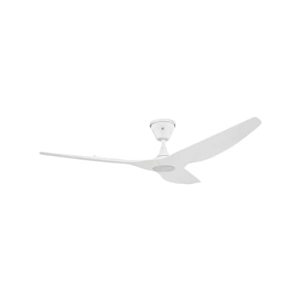 Big Ass Fans Haiku Coastal 60 in. Smart Outdoor Coastal Matte White Universal Mount Ceiling Fan with 2700K LED with Remote App