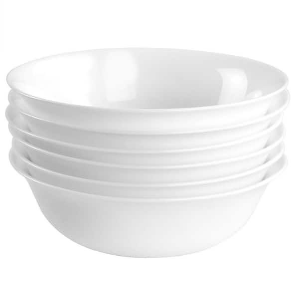 Glass Nesting Bowl White Cotton – Current Home NY