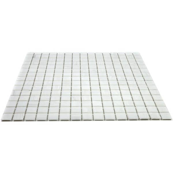 Apollo Tile Celestial Deep Indigo Blue 12-in x 12-in Glossy Glass Uniform Squares Floor and Wall Tile (20-sq. ft/ Carton)