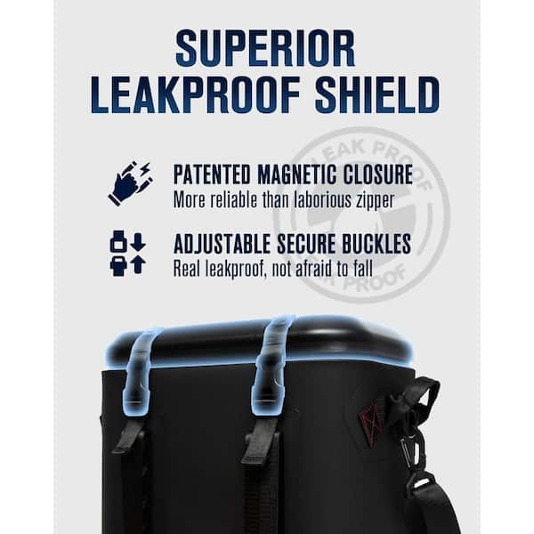 Misopily 16 qt. Can Insulated Magnetic Soft-Sided Cooler with Dry