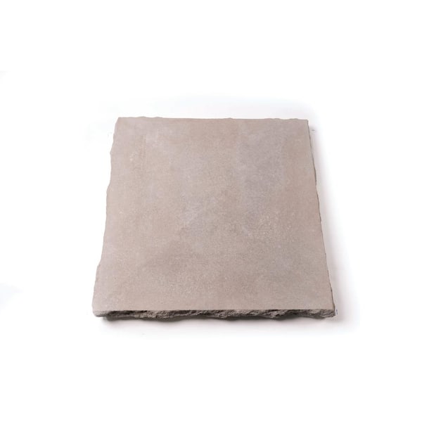 Grey Peaked Solid Column CapStone 18 in. x 18 in.