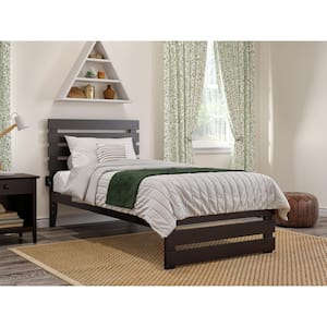 Oxford Twin Extra Long Bed with Footboard in Espresso