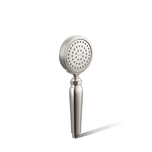 KOHLER Artifacts 1-Spray Wall Mount Handheld Shower Head with 2.5 GPM in Vibrant Polished Nickel
