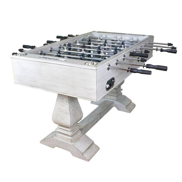 Montecito 55 in. Foosball Table with Drink Holders and Analog Scoring in Driftwood