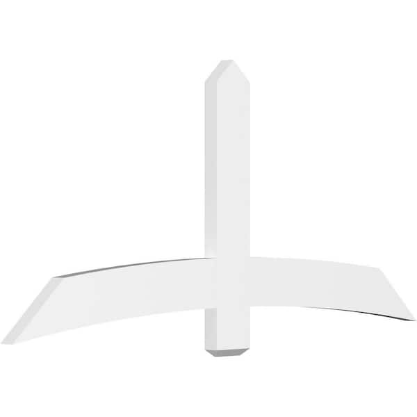 Ekena Millwork Bellingham 72 in. W x 33 in. H x 2 in. D Signature Polyurethane Bracket