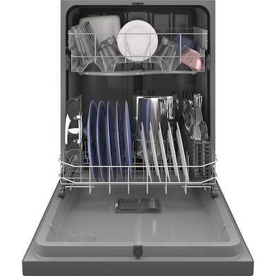 24 in. Stainless Steel Front Control Built-In Tall Tub Dishwasher with 60 dBA