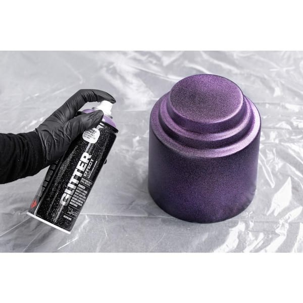 MONTANA 10 oz. METALLIC EFFECT Spray Paint, Graphite 078509 - The Home Depot