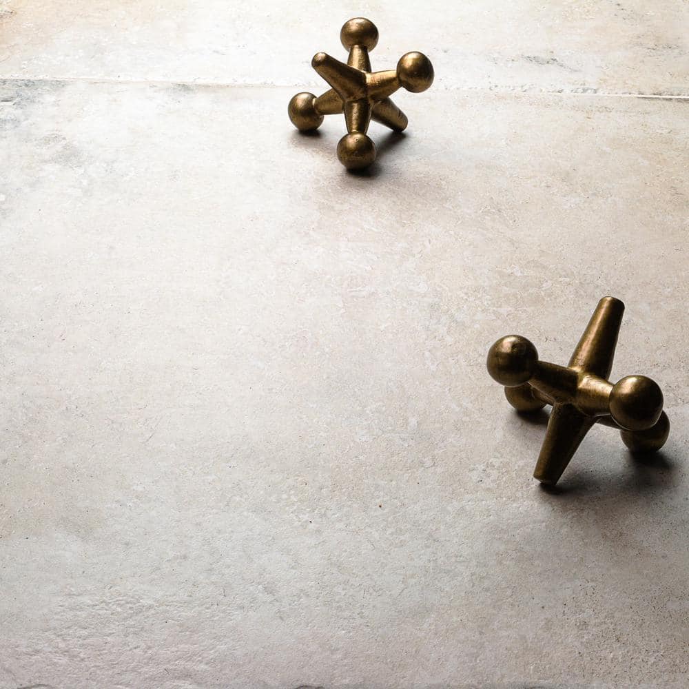 Ravello 24" x 24" Beige Natural Stone Look Porcelain Tile