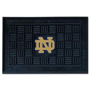 NCAA Notre Dame 19 in. x 30 in. Vinyl Door Mat