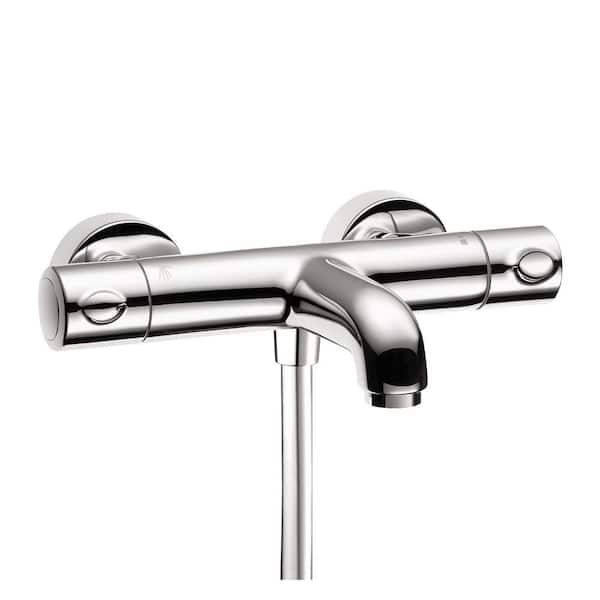 Hansgrohe Ecostat 2-Handle Tub and Shower Thermostat in Chrome (Valve Not Included)