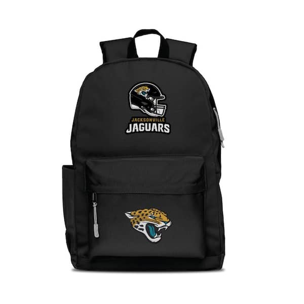 Mojo Jacksonville Jaguars 2-Logo 17 in. Black Campus Laptop Backpack