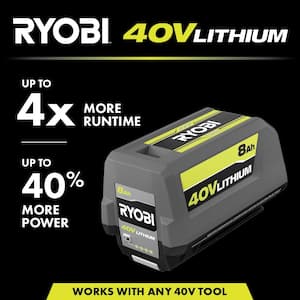 40V Lithium-Ion 8.0 Ah High Capacity Battery
