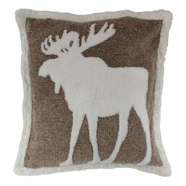 moose pillows rustic