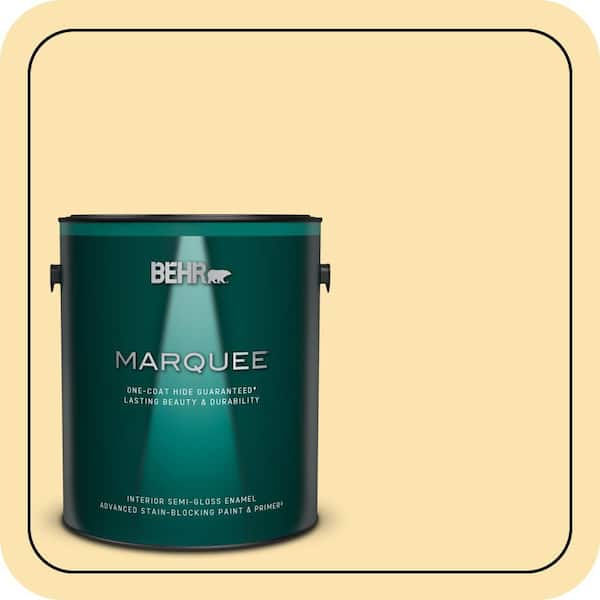 BEHR MARQUEE 1 gal. #360C-2 Wickerware Semi-Gloss Enamel Interior Paint & Primer