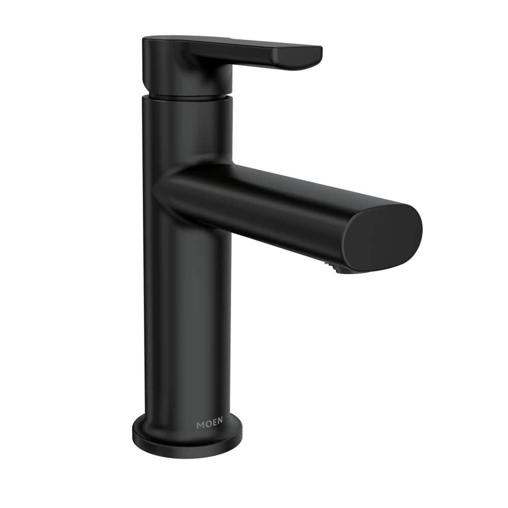 MOEN Meena Single Hole Single Handle Bathroom Faucet in Matte 