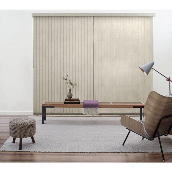 Installed Vertical Blinds