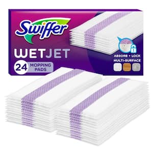 Wet Jet Cleaning Mop Pad Refill Unscented (24-Count)