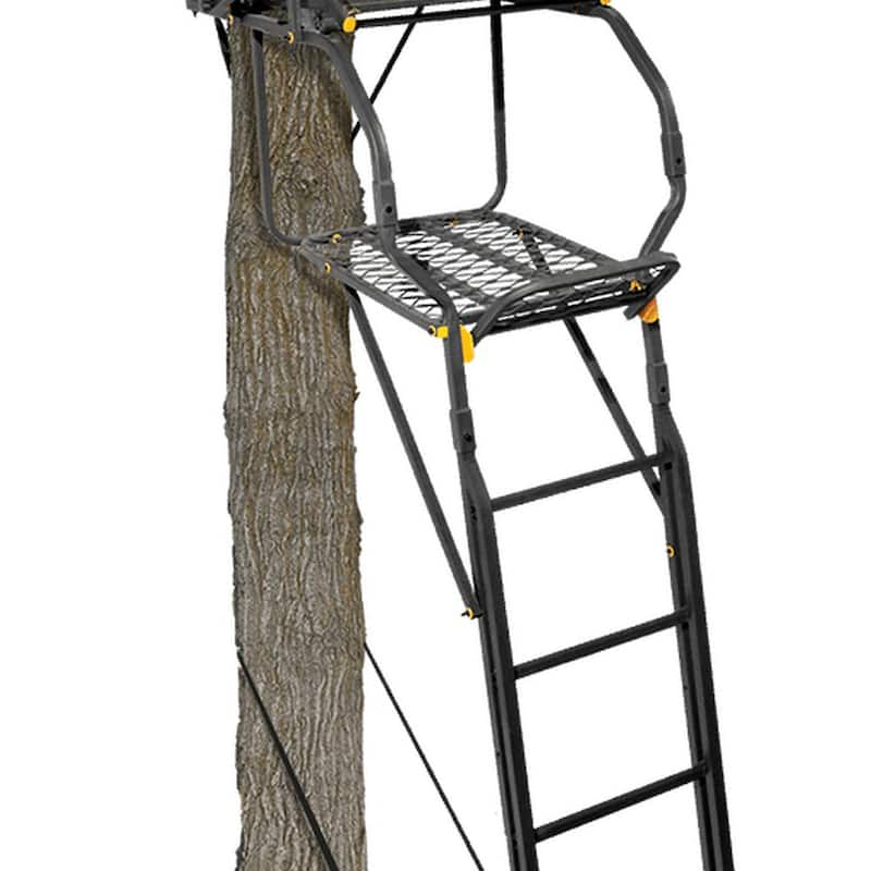 20 ft. The Skybox Deluxe 1-Person Deer Hunting Ladder Tree Stand