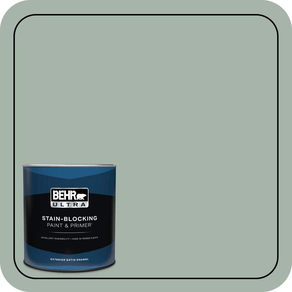 1 qt. #PMD-100 Aquatone Satin Enamel Exterior Paint & Primer price history on PriceWatchPro