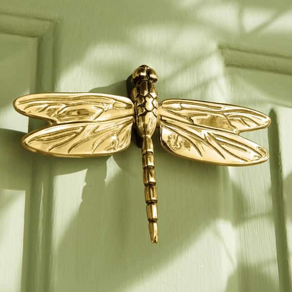 Michael Healy Brass Dragonfly Door Knocker MHS21 The Home Depot