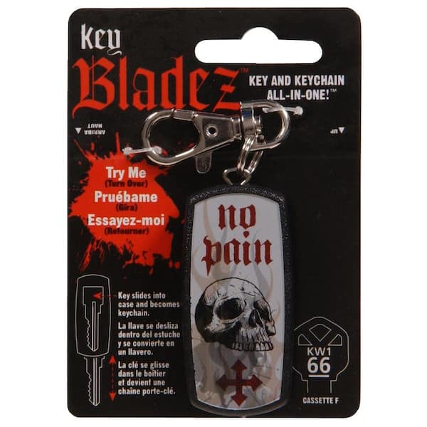 Unbranded #66 Bladez Skull Key and Key Chain