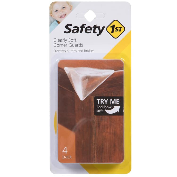 Safety 1st Clearly Soft Corner Guards (4-Pack)