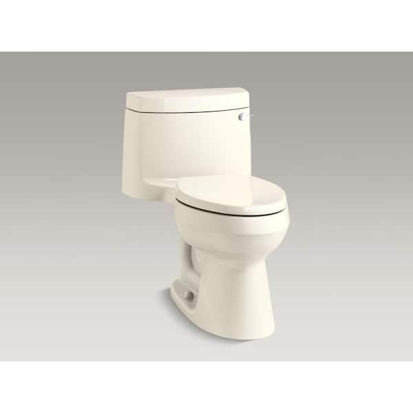 KOHLER Reveal QuietClose Elongated Closed Front Toilet Seat with GripTight Bumpers in Almond K