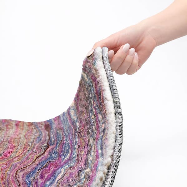 Dream Shag Premium Machine Washable Abstract ADS48 Flirt 3 ft. x 4 ft. Area Rug