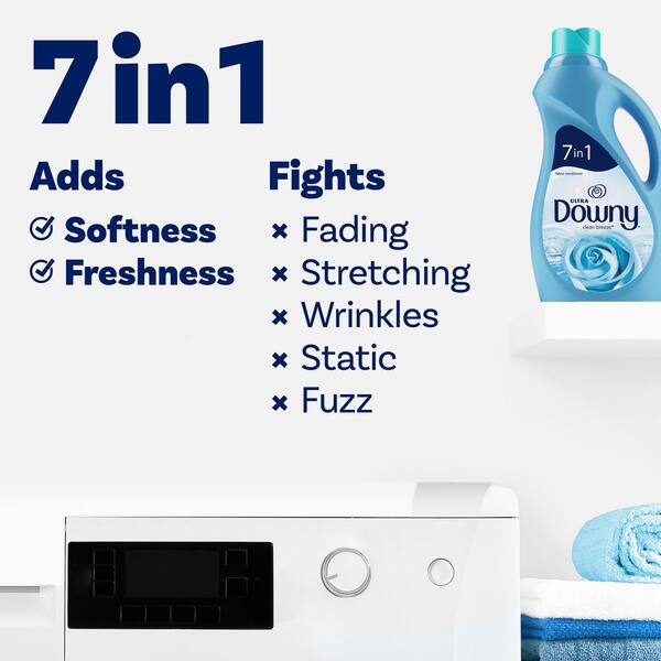 2 Counts 120oz/ct Downy Wrinkle Guard Fabric Conditioner popular