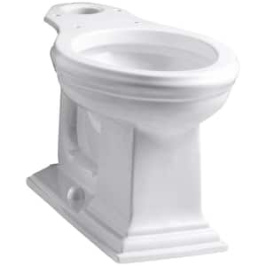 Memoirs Comfort Height Elongated Toilet Bowl Only in White