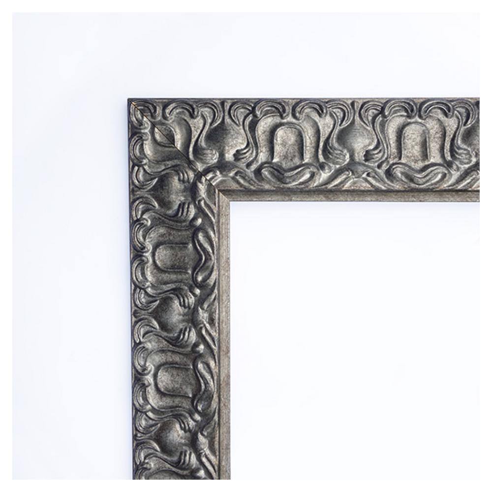 Antiqued Silver Ornate Wood 16x20 Picture Frame