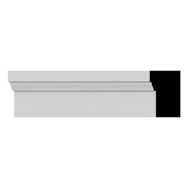 WM180 1.25 in. D x 2 in. W x 96 in. L Wood (Fingerjoint Pine) Crown Moulding