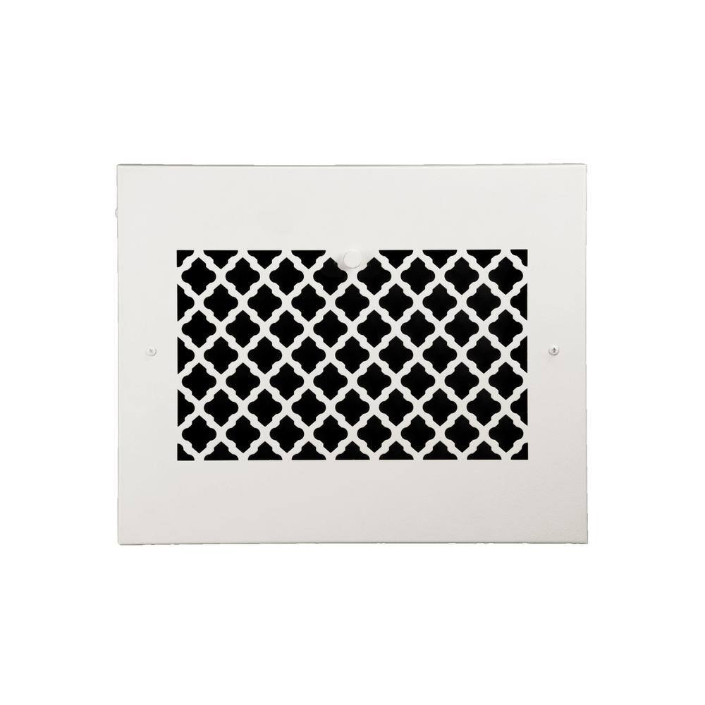 SteelCrest Tuscan 15 in. x 12 in. Steel Gravity Baseboard Floor