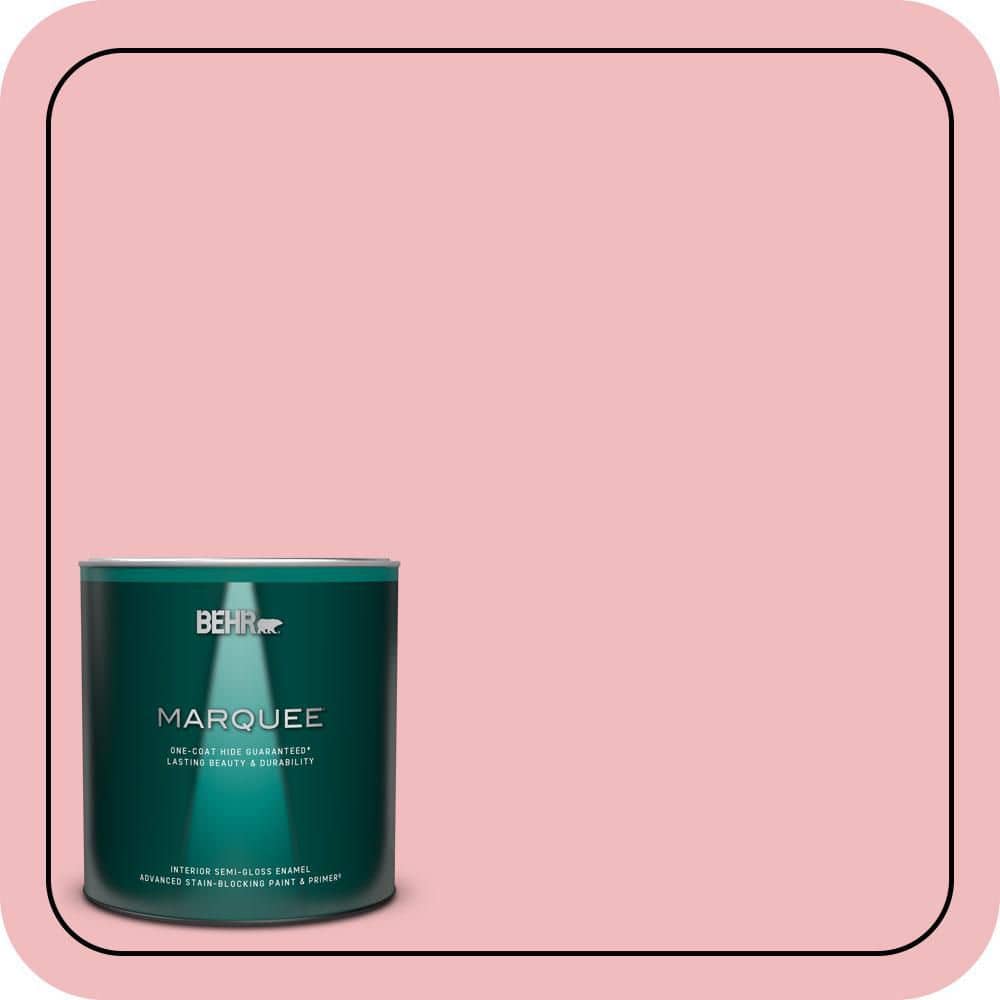 1 qt. #P160-2 Blush Rush Semi-Gloss Enamel Interior Paint & Primer price history on PriceWatchPro