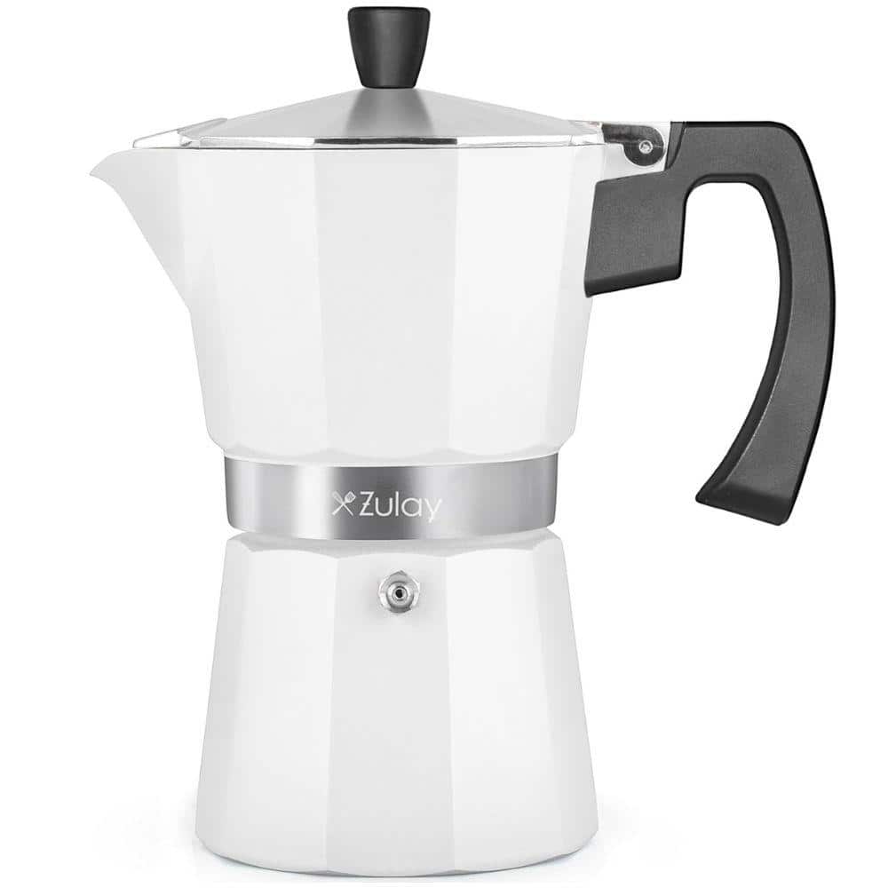 Zulay Kitchen 6-Cup Premium Moka Pot Stovetop Espresso Maker