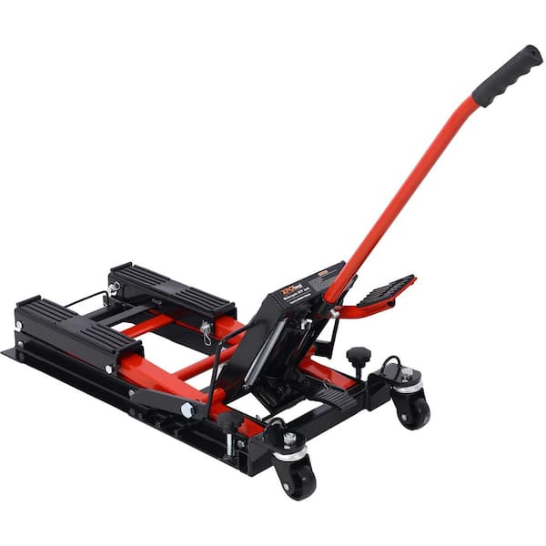 Tidoin Portable Hydraulic Lift Jack Lift Table with 4 Wheels GH