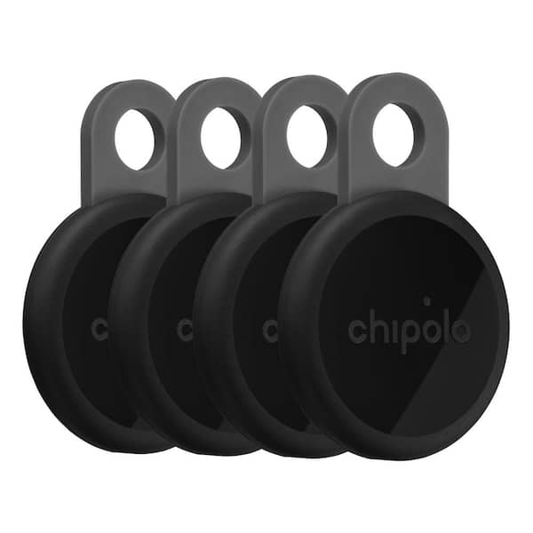 LOOP Rechargeable Device Tracking Tag in Charcoal 4-Pack