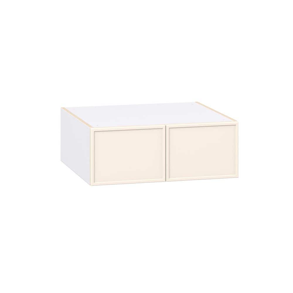 Fairview 27 in. W x 24 in. D x 10 in. H Assembled Slim Shaker Wall Bridge Kitchen Cabinet in Washed Linen price history on PriceWatchPro