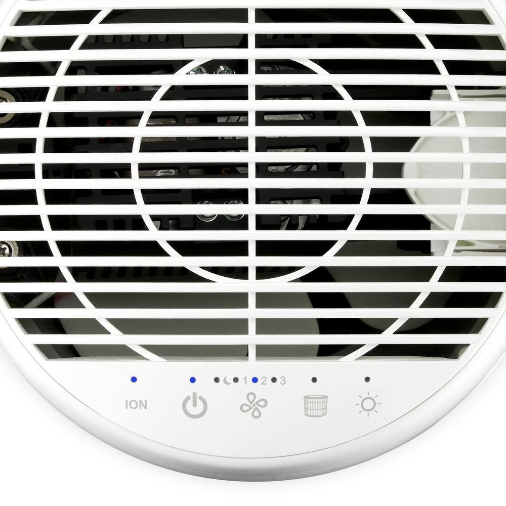 White Ionic Odor Absorbing Tower Air Purifier