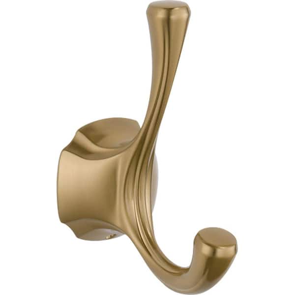 Delta Addison Double Towel Hook in Champagne Bronze