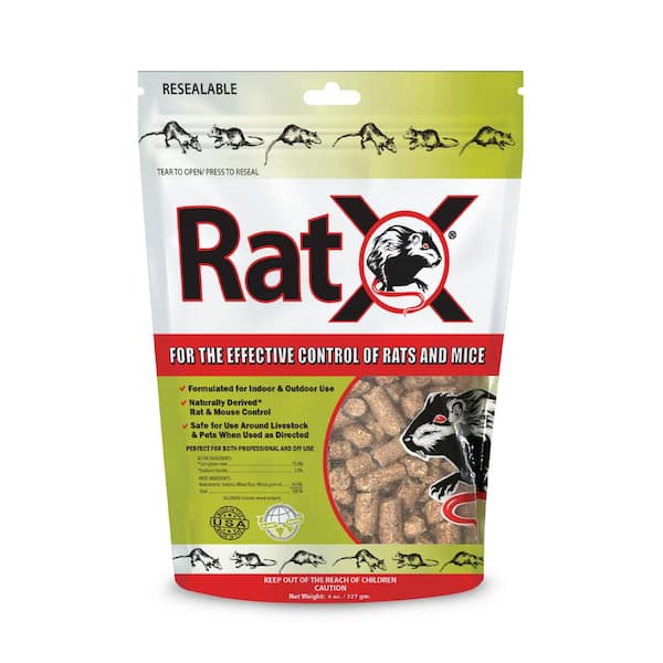 RatX 8 oz. Rodent Control Animal Bait