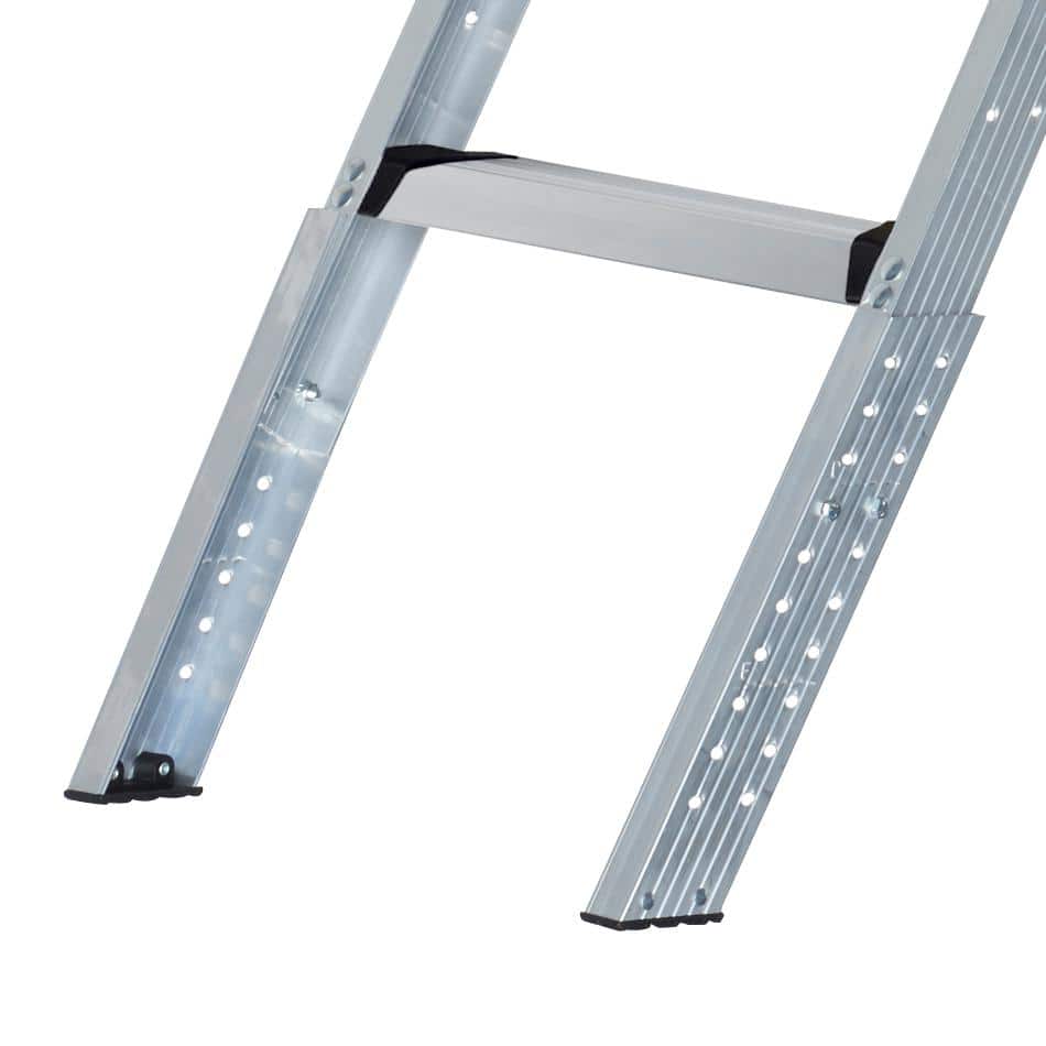 Heavy-Duty Aluminum Attic Ladder with Insulated Door